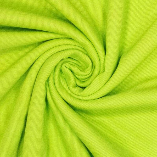 Bündchenstoff Lime
