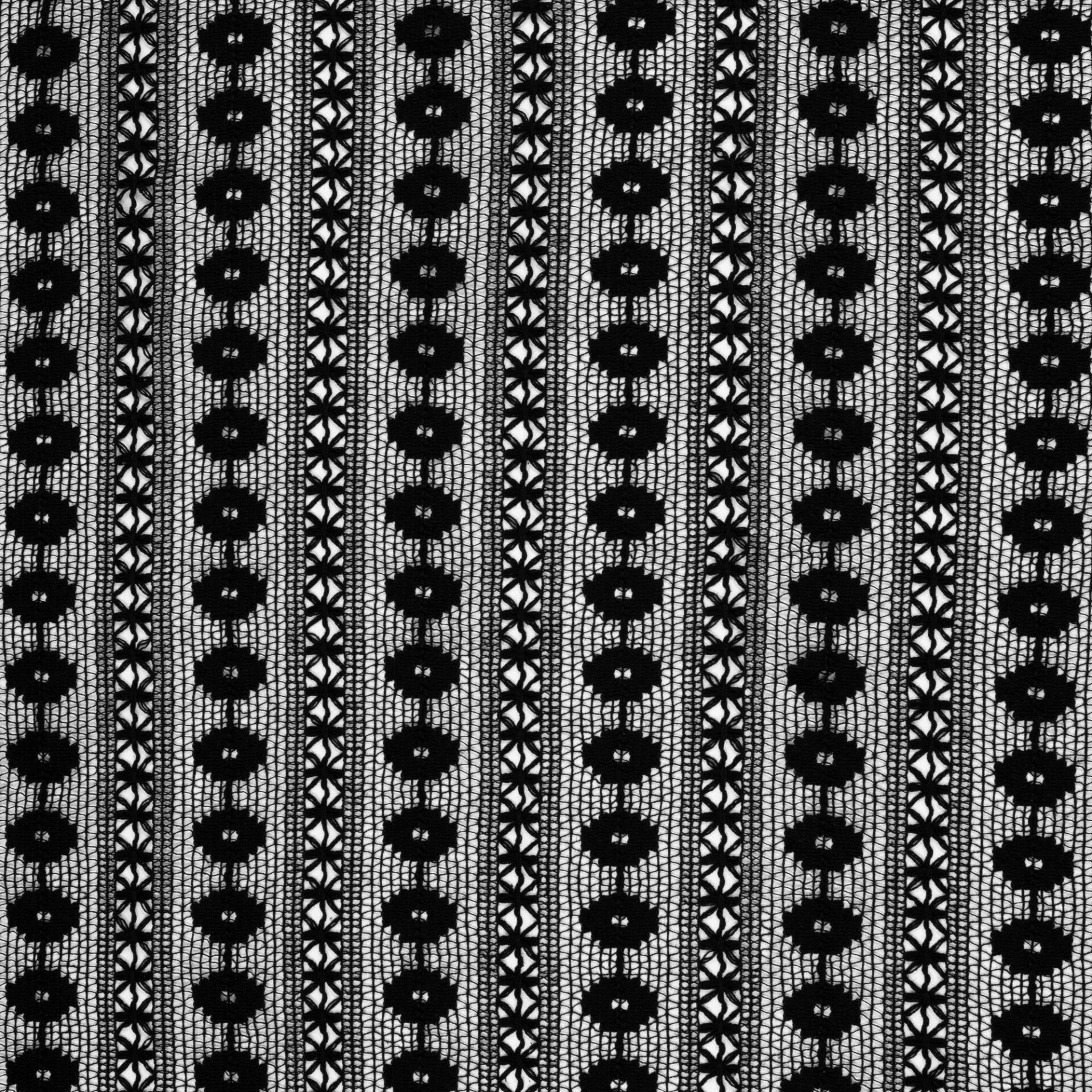 Baumwollspitze schwarz