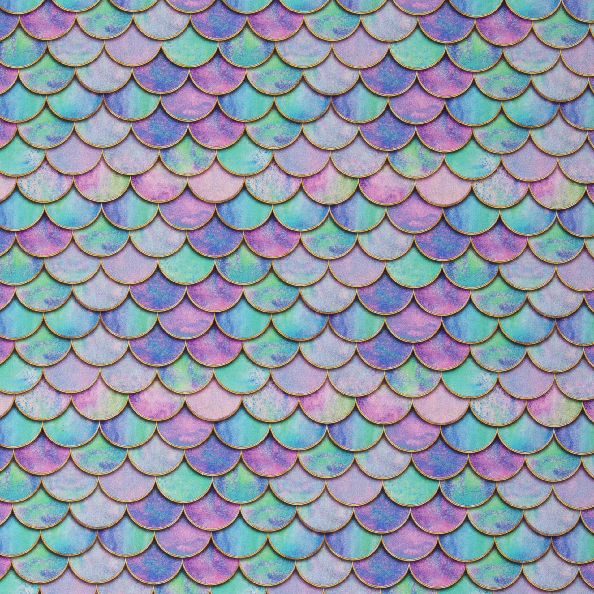 Baumwollstoff Mermaid