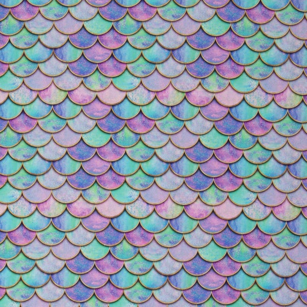 Baumwollstoff Mermaid