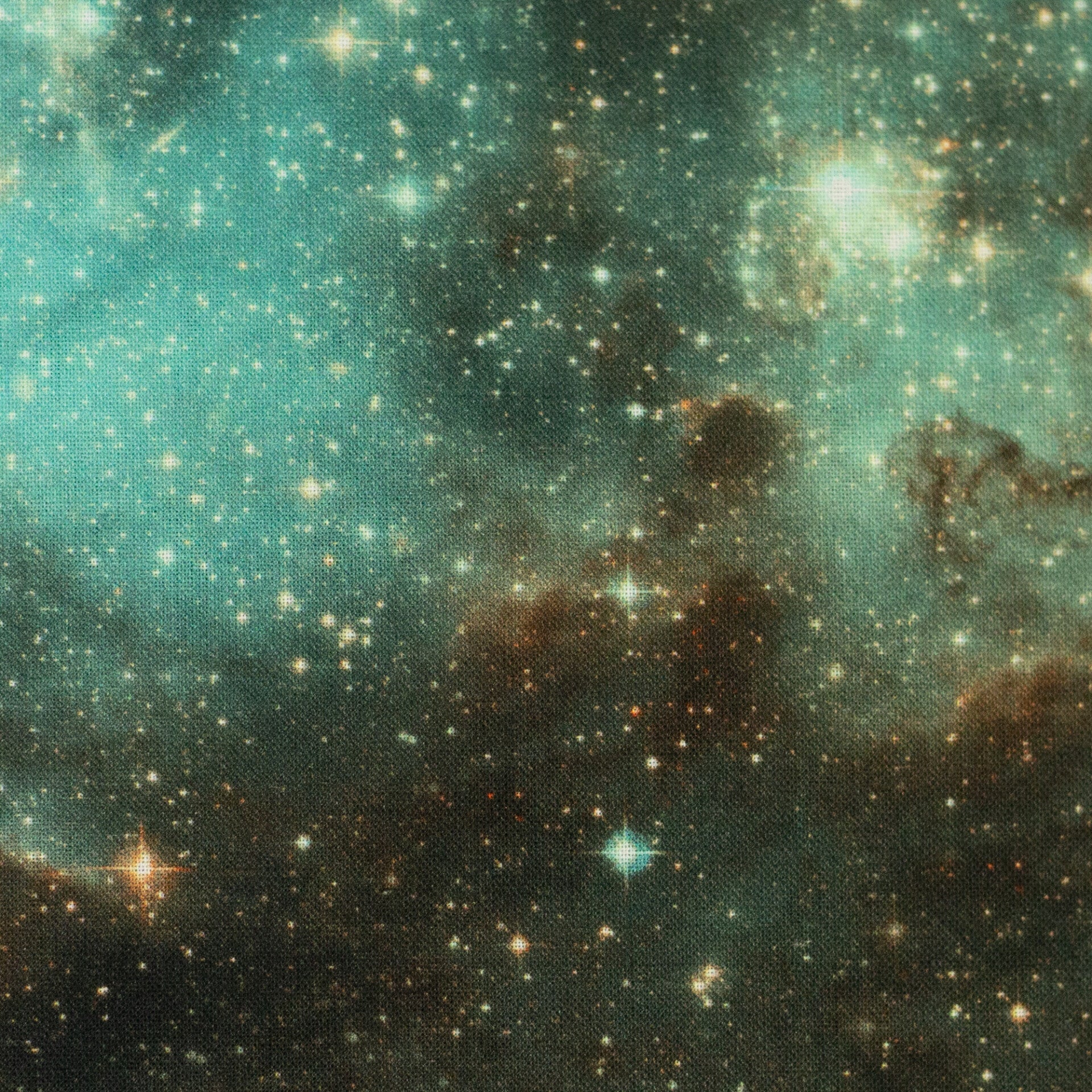 Baumwollstoff Weltraum