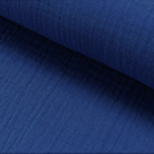 Musselin royalblau