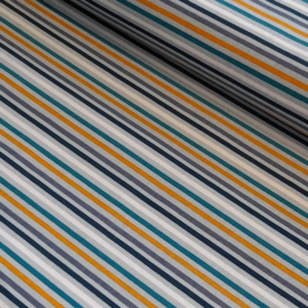 Baumwollstoff Streifen