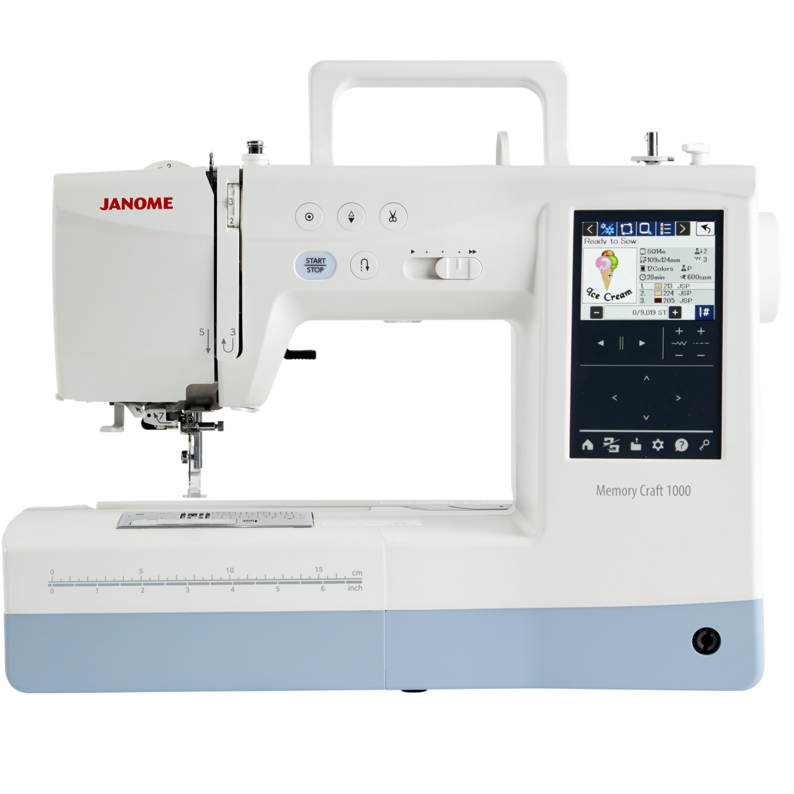 Janome MC 1000 Näh- und Stickkombi