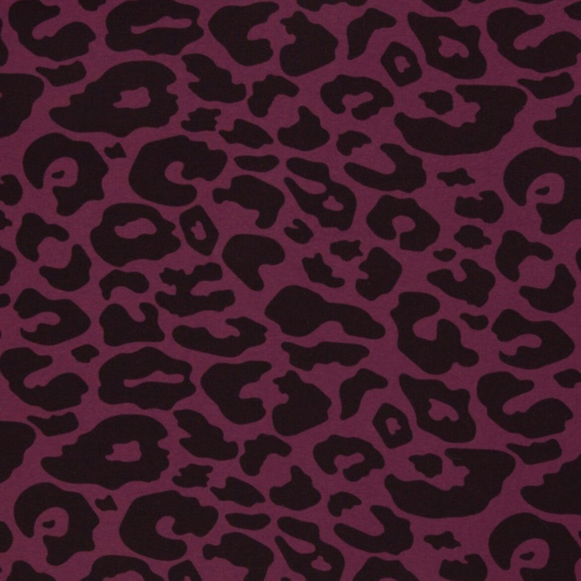 Heavy Leo (Sweatstoff) aubergine/schwarz geraut