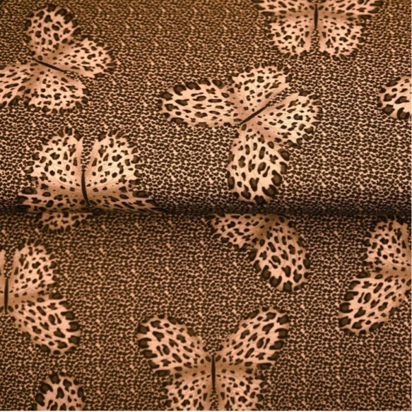 Baumwolljersey  ''Leo Butterfly''