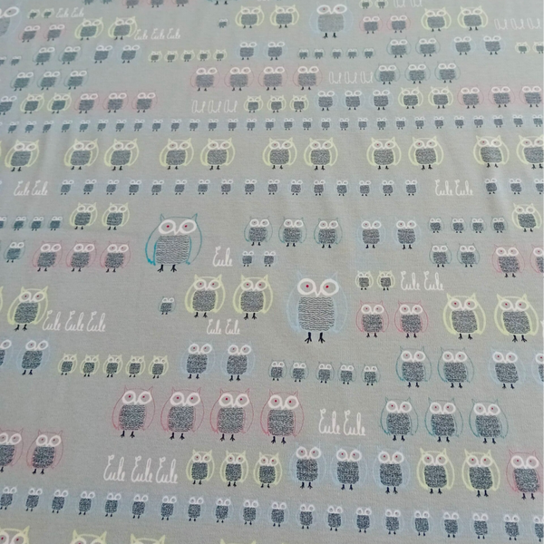 Interlock Jersey Eulen (Bio)