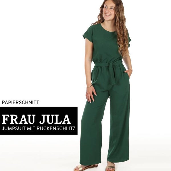 Jumpsuit, FRAU JULA, Papierschnitt Studio-Schnittreif