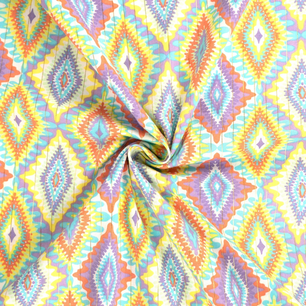 Baumwollstoff Mosaik