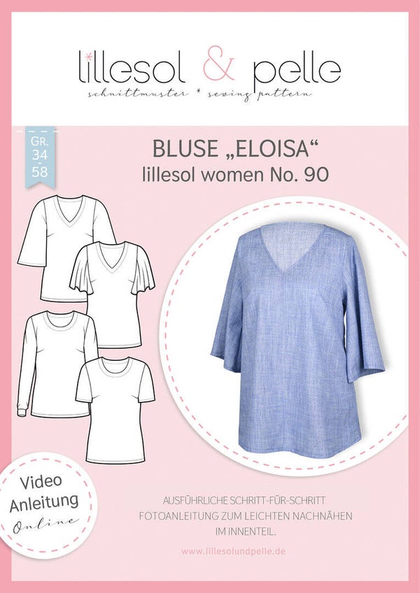 Papierschnittmuster Bluse "Eloisa" women No.90