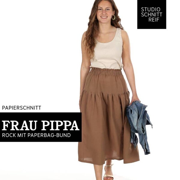 Damen-Rock, FRAU PIPPA, Papierschnitt Studio-Schnittreif