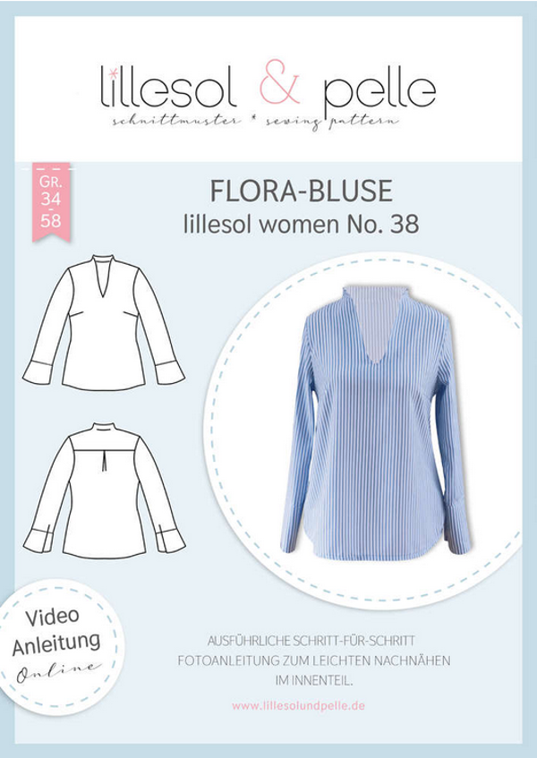 Lillesol Schnittmuster Flora-Bluse lillesol women No. 38