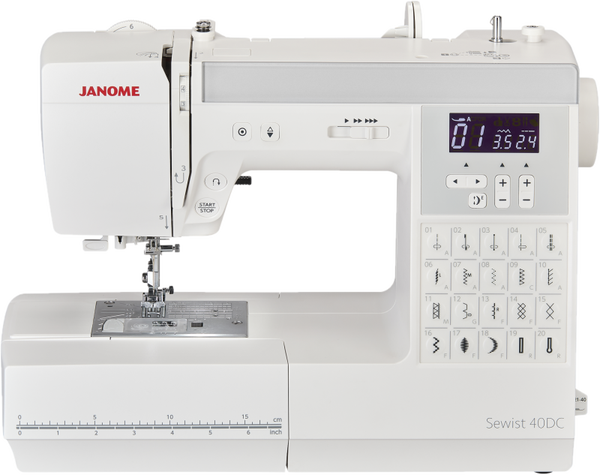 Janome Sewist 40DC – komfortable Computernähmaschine für Alltag & Kreativität