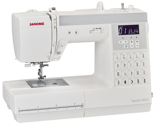 Janome Sewist 40DC – komfortable Computernähmaschine für Alltag & Kreativität