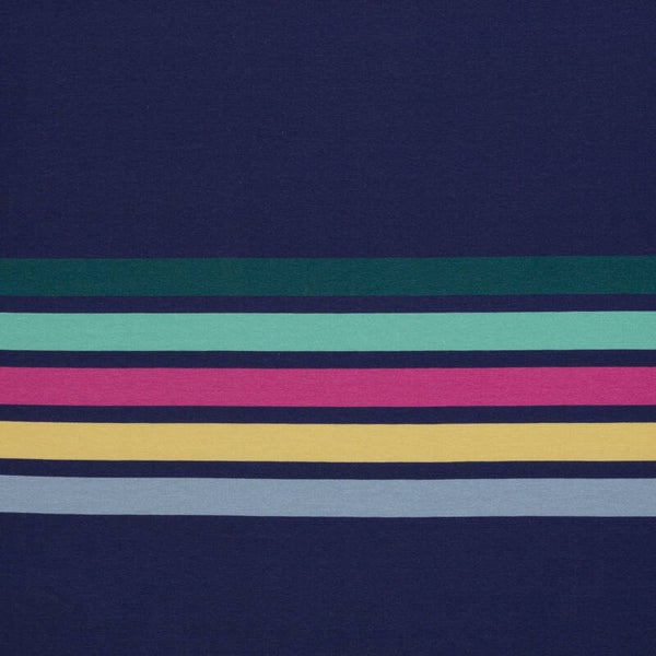 Sommersweat-Panel Simply Stripes by Lillesol & Pelle