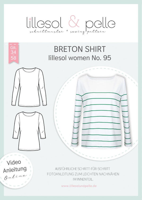 LIllesol Schnittmuster Breton Shirt women No.95