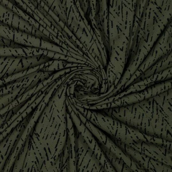 Viskosestoff Paint Stripes