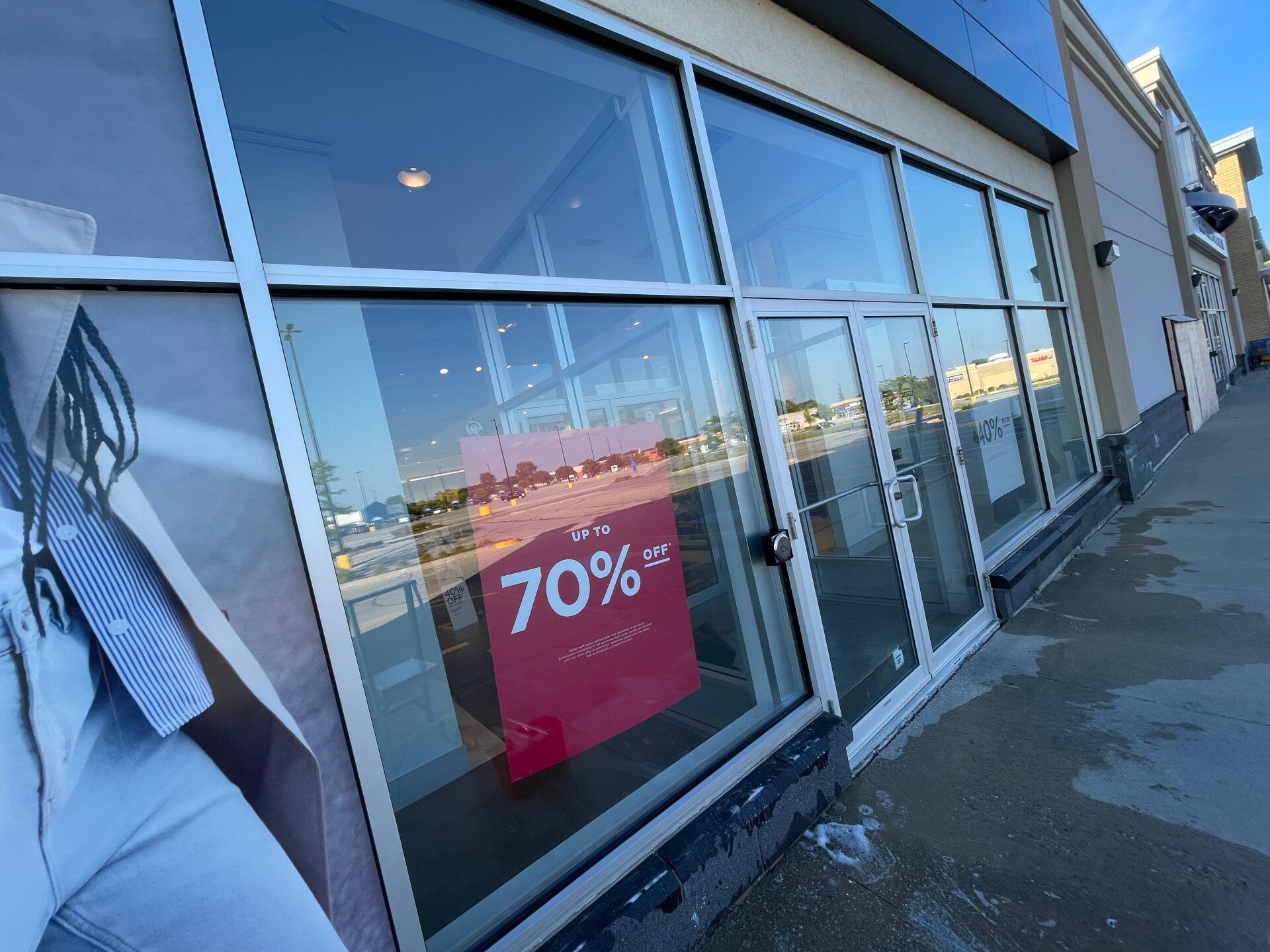 Modern residential windows with clear, streak‑free glass and clean black framing showcasing professional exterior window cleaning.