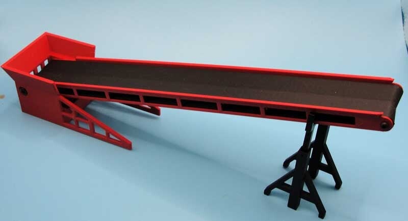 lange loopband voor zand/grind transport