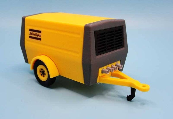 Mobile luchtcompressor Atlas Copco Model 2