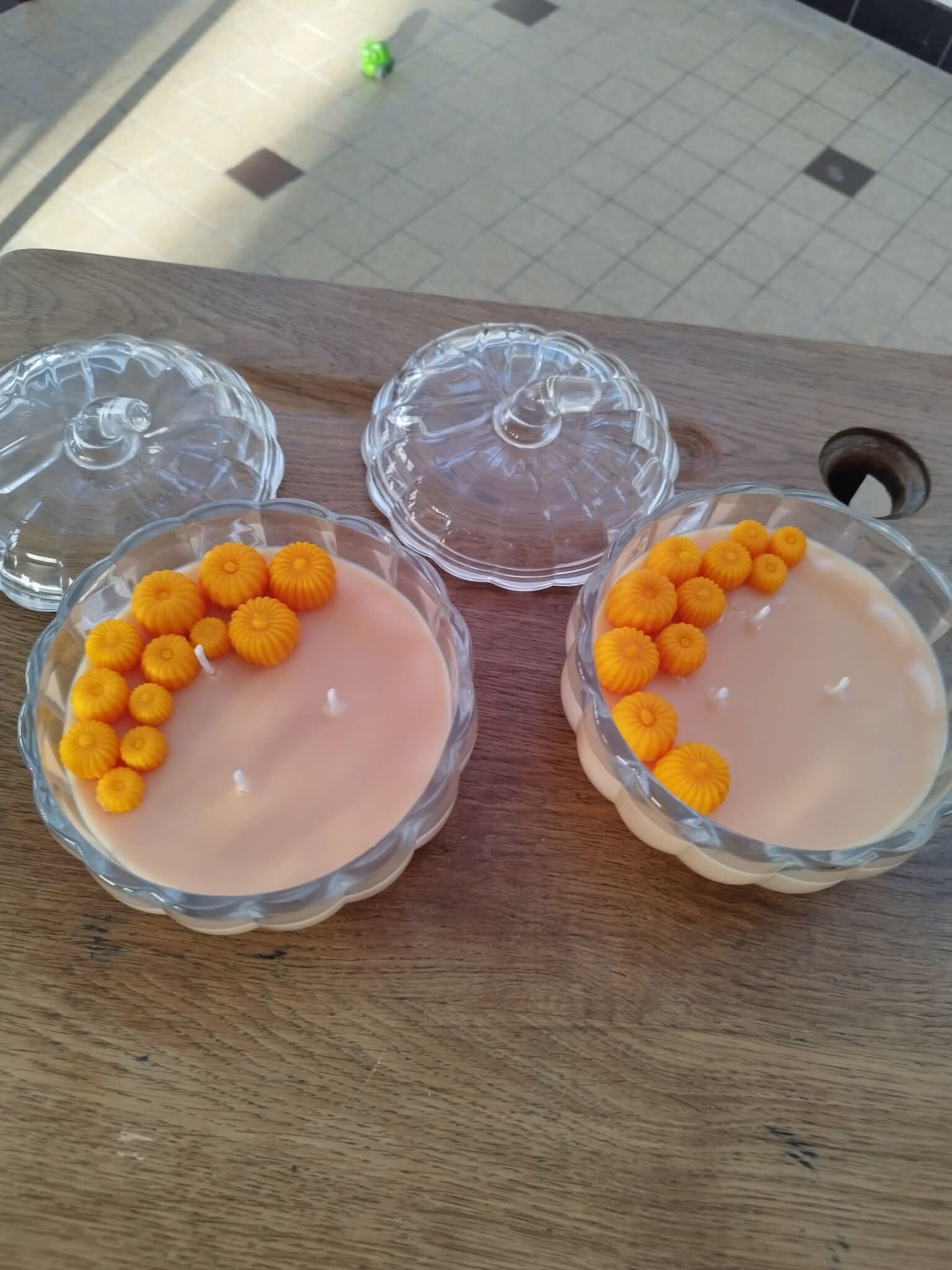 Bougie « Citrouille »