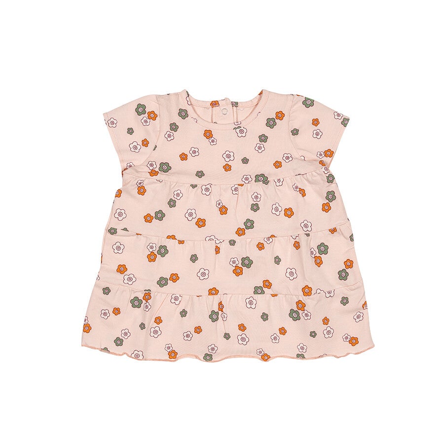Flower Power Ruffle Dress
