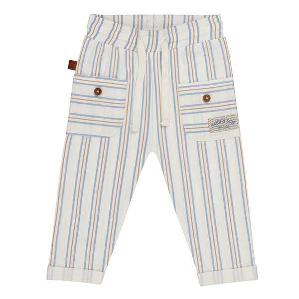 Printed Striped Pant White Alyssum