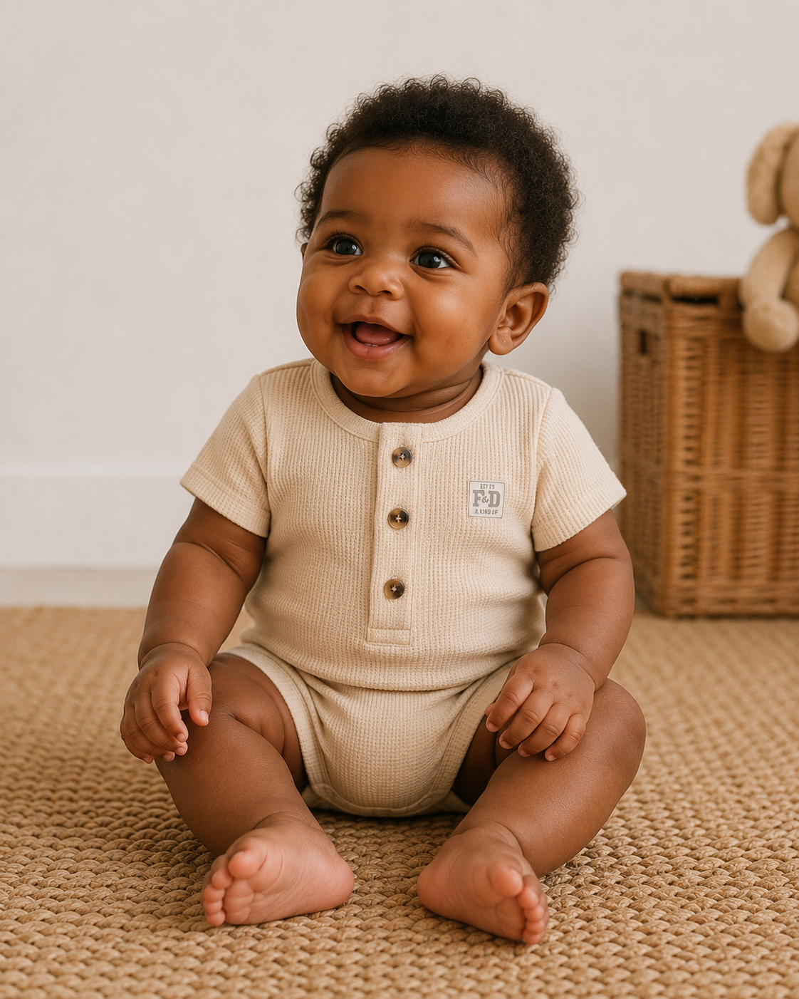 Waffle Romper