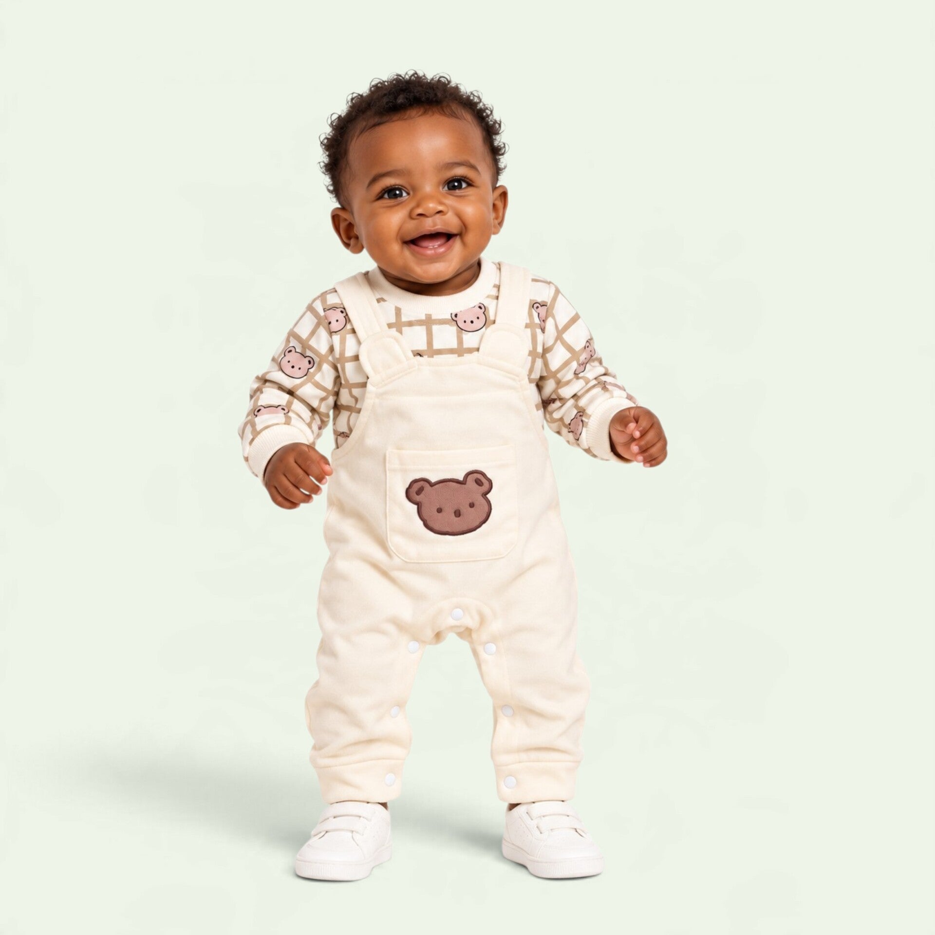 Geruite romper in Overgooier