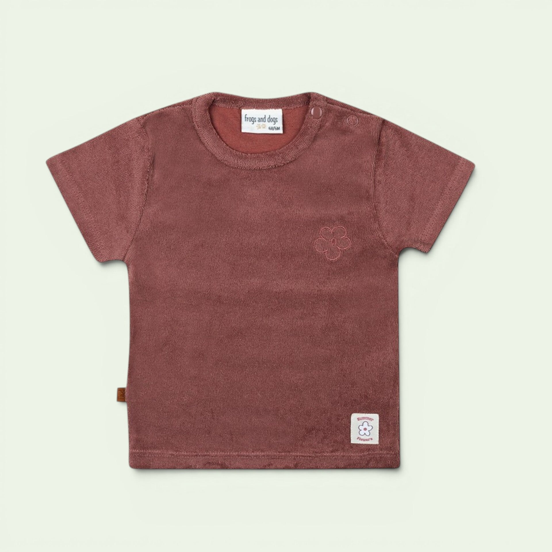 Terry T Shirt Double Dyed