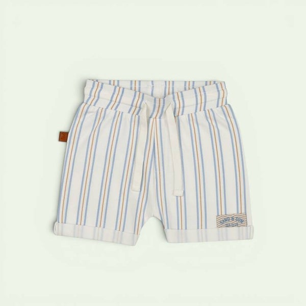 Printed Striped Short White Alyssum