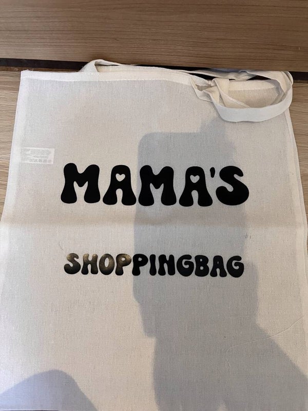 Herbruikbare tas "mama's shoppingbag"
