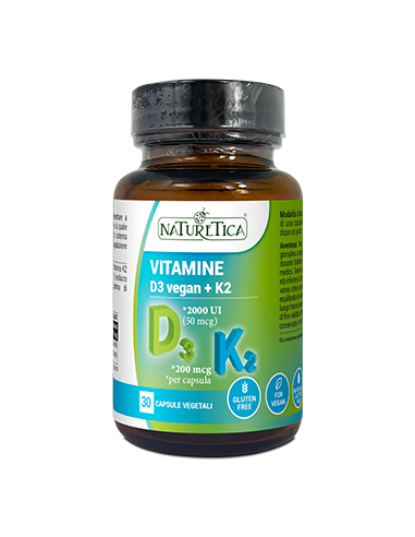 VITAMINA D3 Vegan + K2 30cps