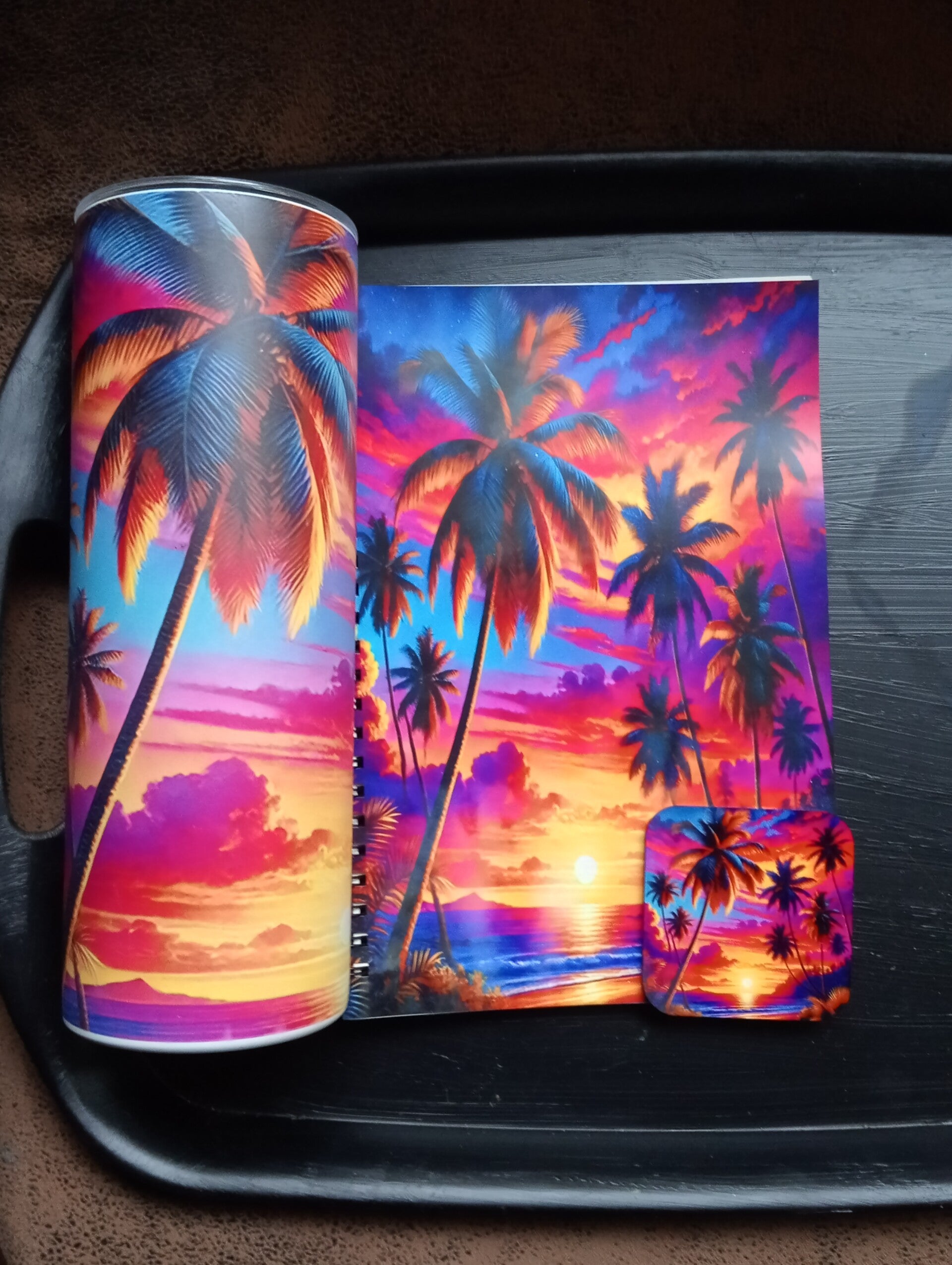 Tumbler set (glow in the dark)