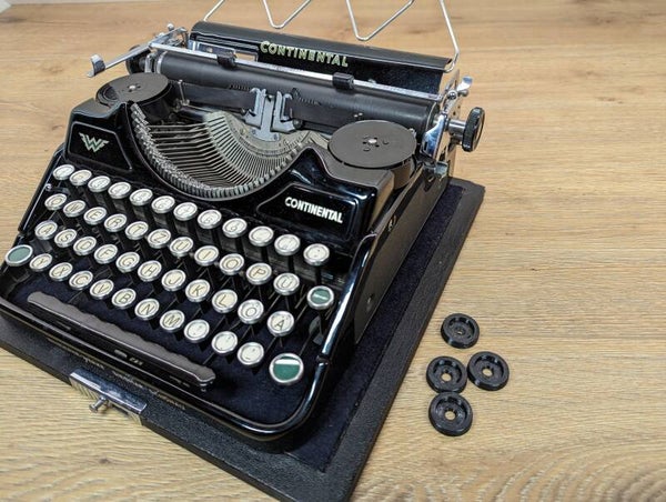Continental Typewriter Case Feet