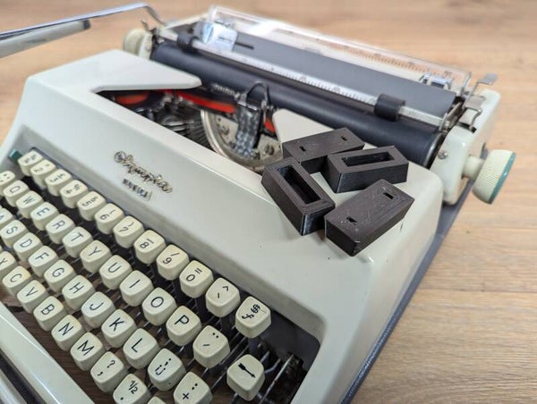 Olympia SM7 / SM8 / SM9 Typewriter Feet