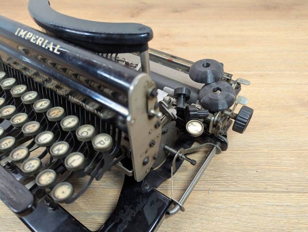 Imperial Model D Typewriter Feet