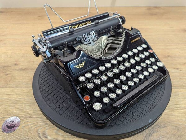 1937 Klein Continental Typewriter