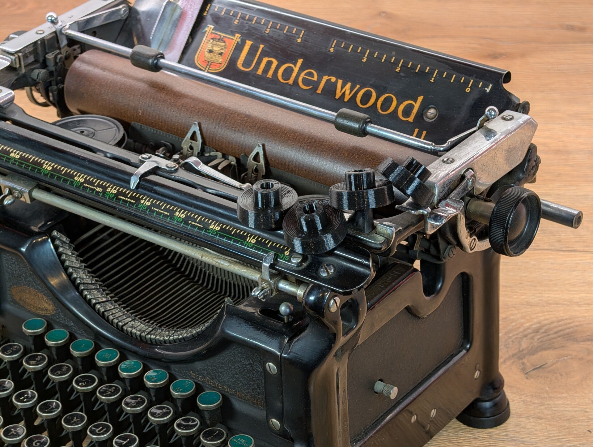 Underwood No.6 Typewriter Feet