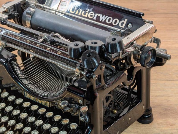 Underwood No.5 (late) Typewriter Feet