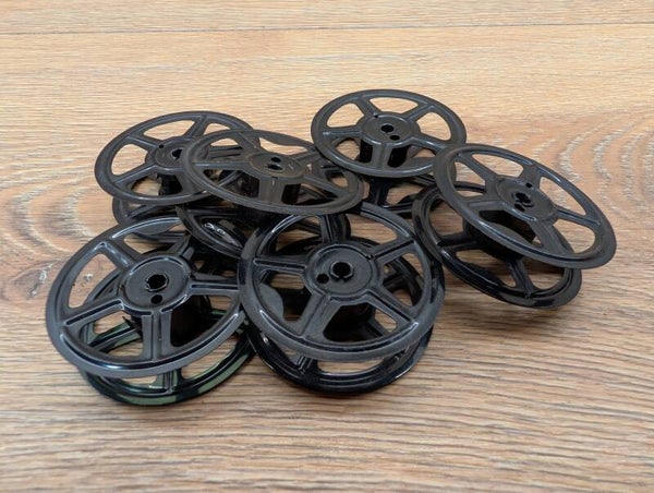 American Style - Original Metal Typewriter Ribbon Spools (Underwood, Royal Portable)