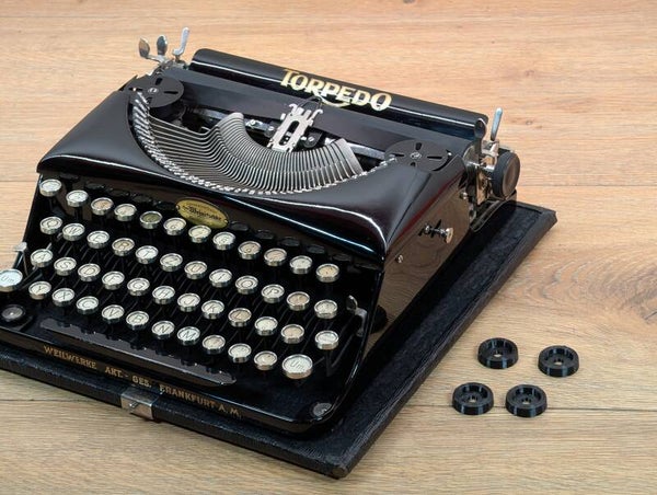 Torpedo 12 / 14 Typewriter Case Feet