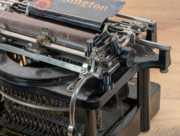 Remington Standard (Upstrike) / Early 10 / 11 Typewriter Feet