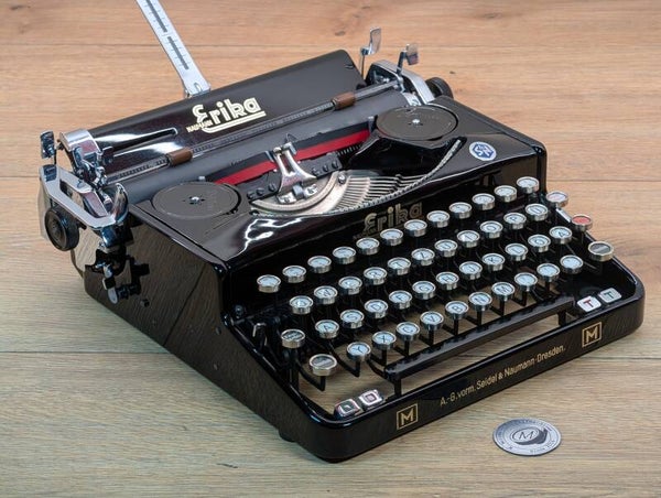 1937 Erika M Typewriter