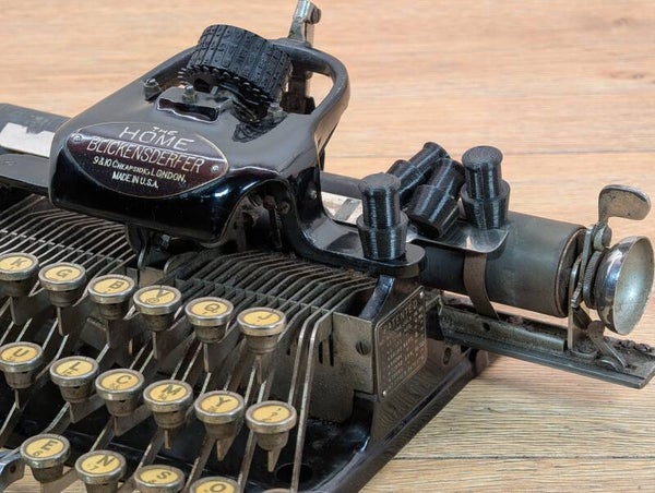 Blickensderfer Typewriter Feet (Mushroomed version)
