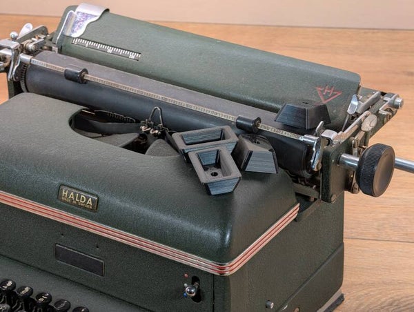 Halda 6 Typewriter Feet