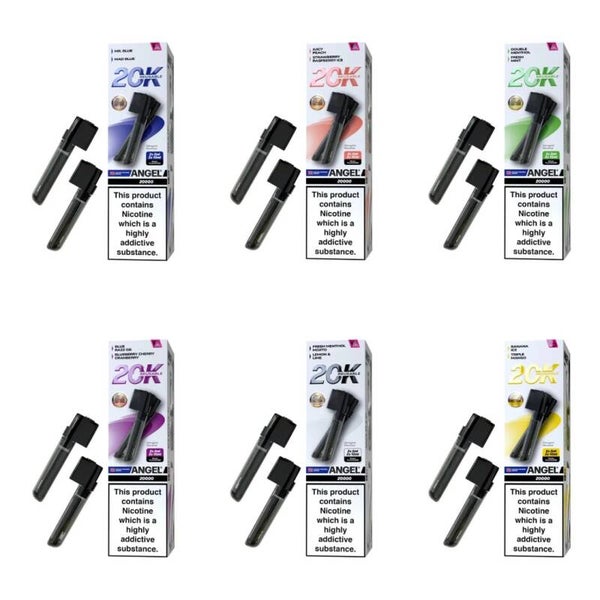 VAPES BARS ANGEL 20K PREFILLED POD & REFILL TANK 20MG