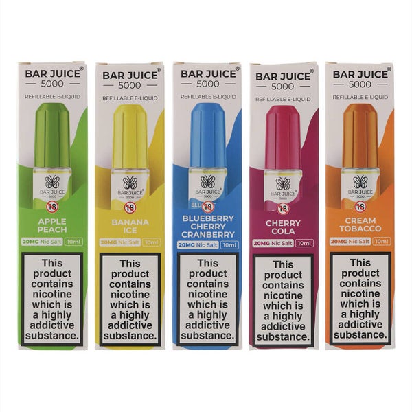 BAR JUICE 5000 NIC SALT 10ML 10MG/20MG