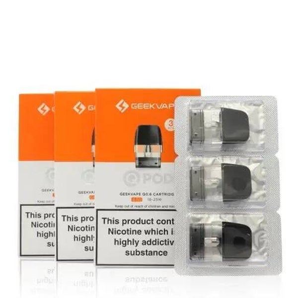 GEEKVAPE Q REPLACEMENT POD CARTRIDGES (PACK OF 3POD)