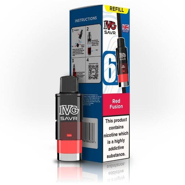 IVG Savr 3000 Prefilled Replacement Vape Pod + Refill 20MG